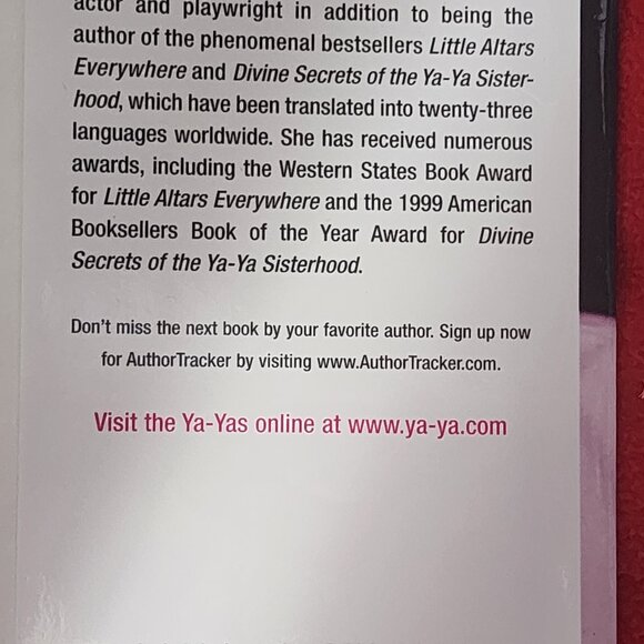 Ya-Ya's In Bloom by New York Times Best Selling Author Rebecca Wells Hardback - Picture 16 of 16